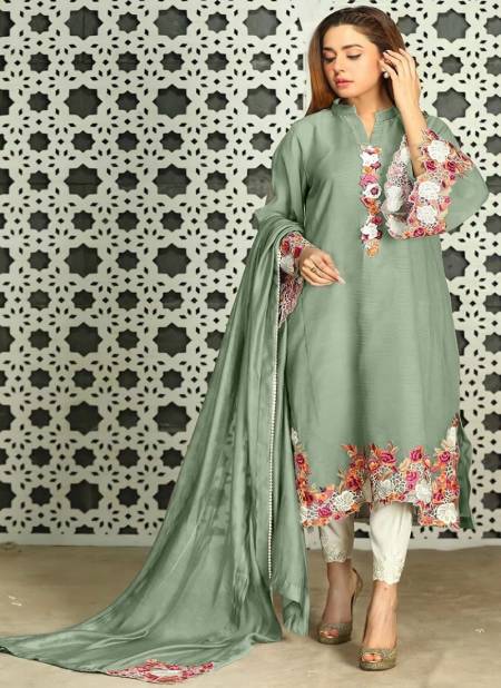 Mariyah M 48 Fancy Ethnic Wear Georgette Ready Made Pakistani Suit Collection